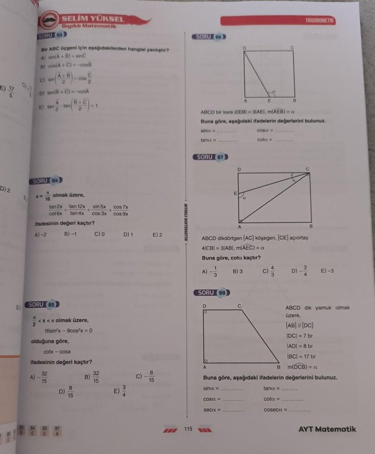 bıyıklı matematik ayt video ders kitabı - Görsel 2