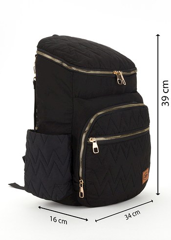 Siyah Bebek Bakım Çantası - Görsel 3