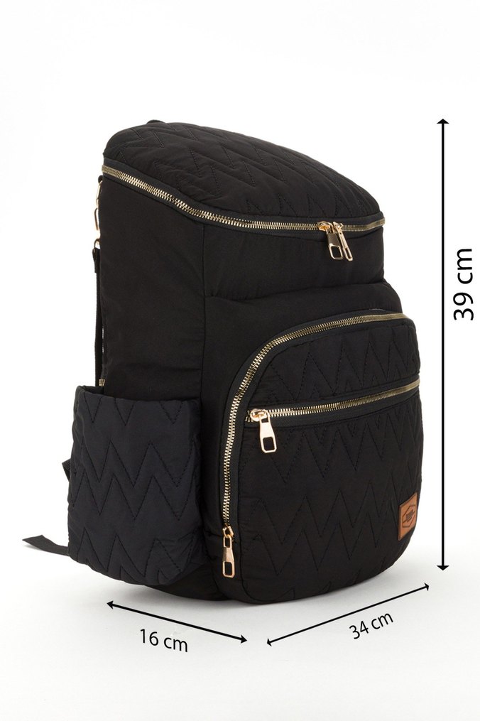 Siyah Bebek Bakım Çantası - Görsel 3