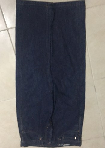 Lacivert Midi Erkek Denim Pantolon