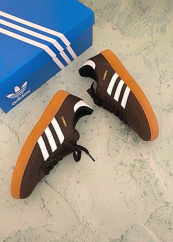 38 Beden kahverengi Renk Adidas - Samba