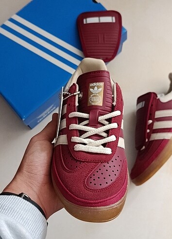 38 Beden bordo Renk Adidas - Bad Bunny X Gazelle