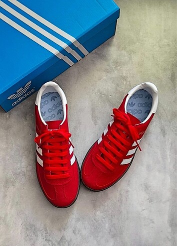 38 Beden kırmızı Renk Adidas - Handball Spezial