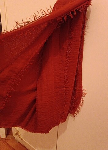 Beden turuncu Renk Fresh scarf bürümcük şal
