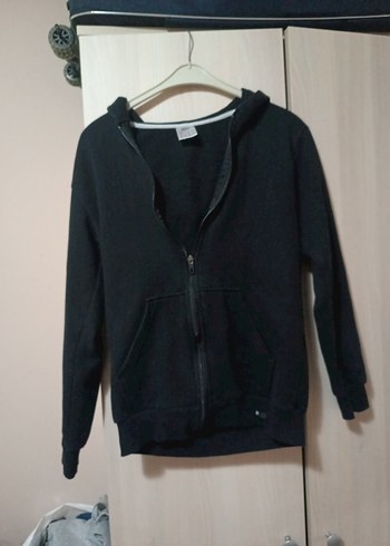 Siyah Fermuarlı Sweatshirt NIKE