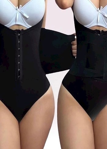 Siyah Kısa Mini Emzirme Korsesi - Görsel 4