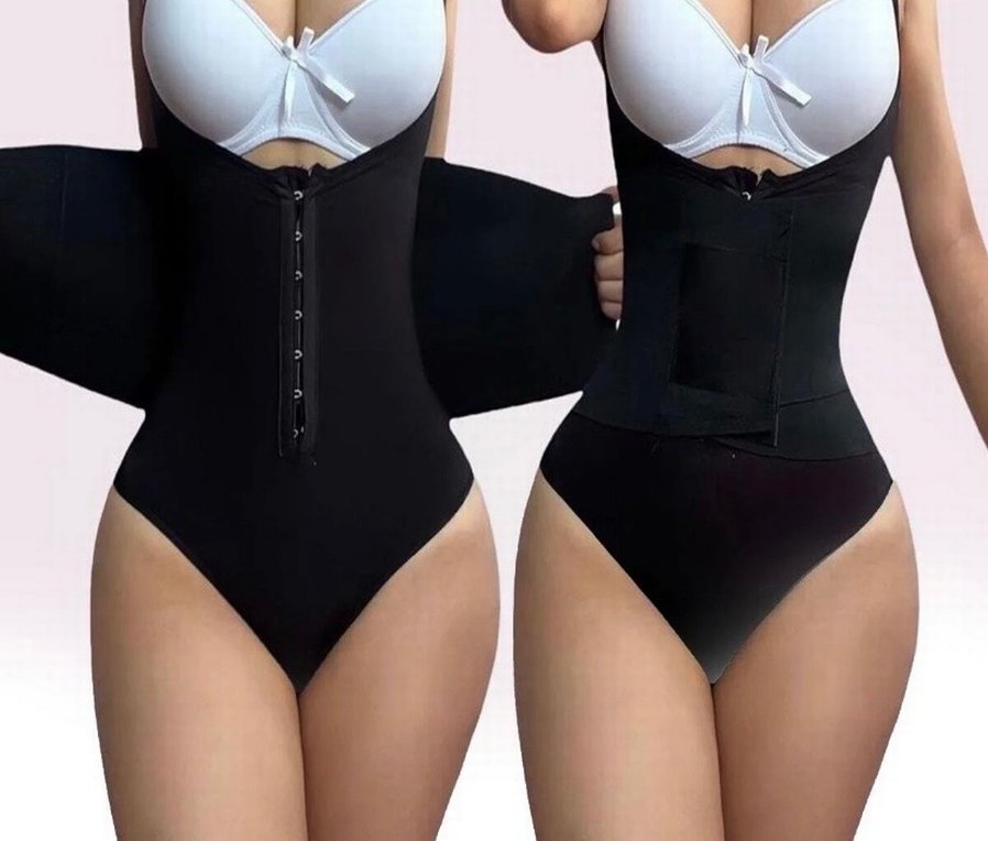 Siyah Kısa Mini Emzirme Korsesi - Görsel 4