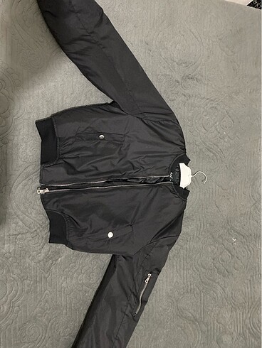 siyah bomber ceket