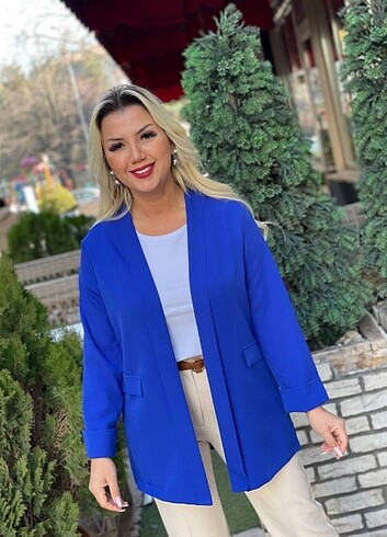 diğer Beden Krep kumaş blazer ceket
