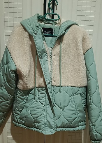 Düğmeli Yeşil Midi Kadın Ceket - Görsel 2