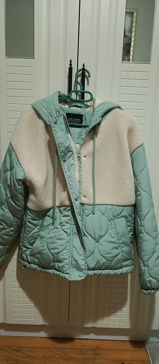 Düğmeli Yeşil Midi Kadın Ceket - Görsel 2