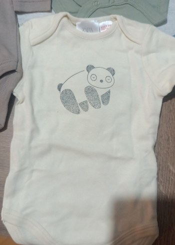 Pamuklu Uzun Kollu Bebek Body 5 adet - Görsel 5