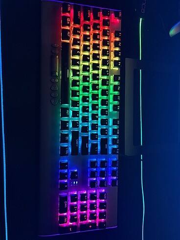 Rampage RAMPAGE KB-R211 PRİME RGB BACKLİGHT KRİSTAL RED SWİTCH GAMİNG KL