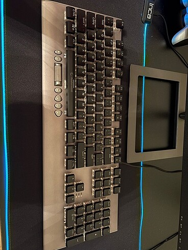 RAMPAGE KB-R211 PRİME RGB BACKLİGHT KRİSTAL RED SWİTCH GAMİNG KL