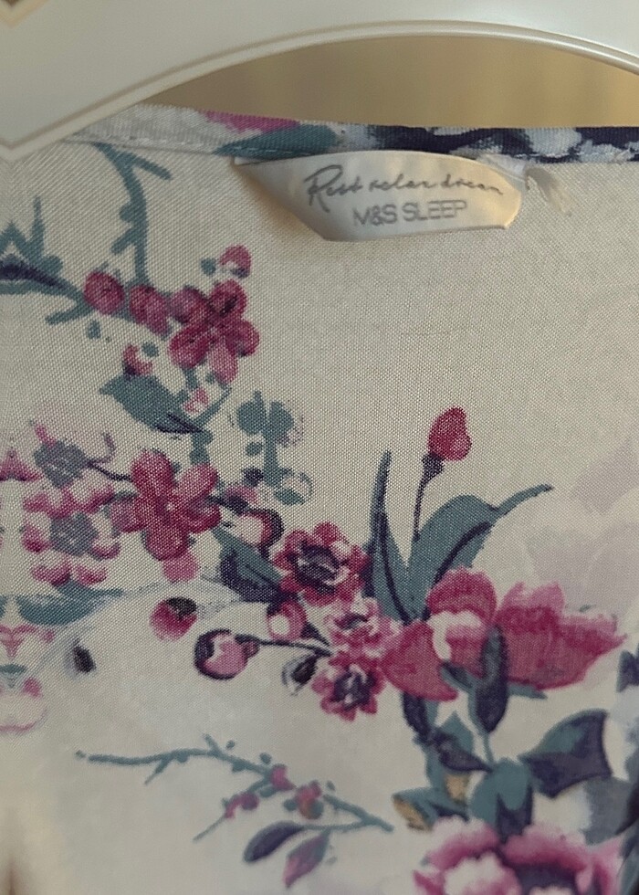 Marks&Spencer çiçekli sabahlık kimono - Görsel 4