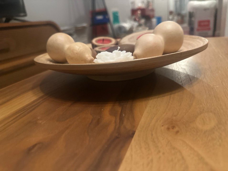 İkea Ahşap çanak Mumluk ve Süs Eşyaları - Görsel 2