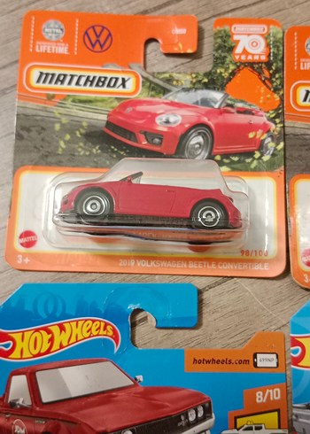 Matchbox ve Hot Wheels Oyuncak Araba Seti