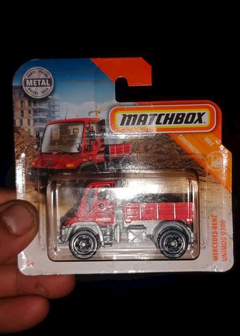 Kırmızı Metal Matchbox Oyuncak Kamyon