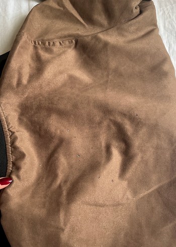 Kahverengi Süet Fermuarlı Erkek Ceket - Görsel 6