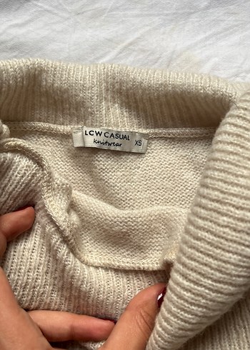 Bej Kadın Keten madonna yaka bluz - Görsel 3