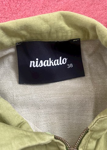 Yeşil Kemerli Keten Kadın Tulum - Görsel 4