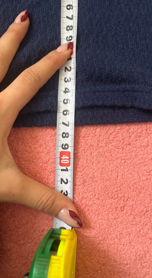 Renkli Detaylı Mavi Polo Tişört - Görsel 3