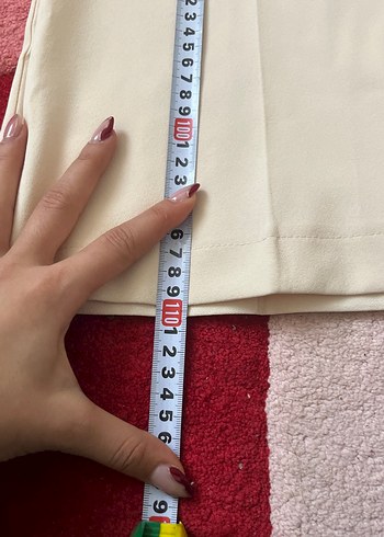 Bej Kadın Kumaş Pantolon - Görsel 3