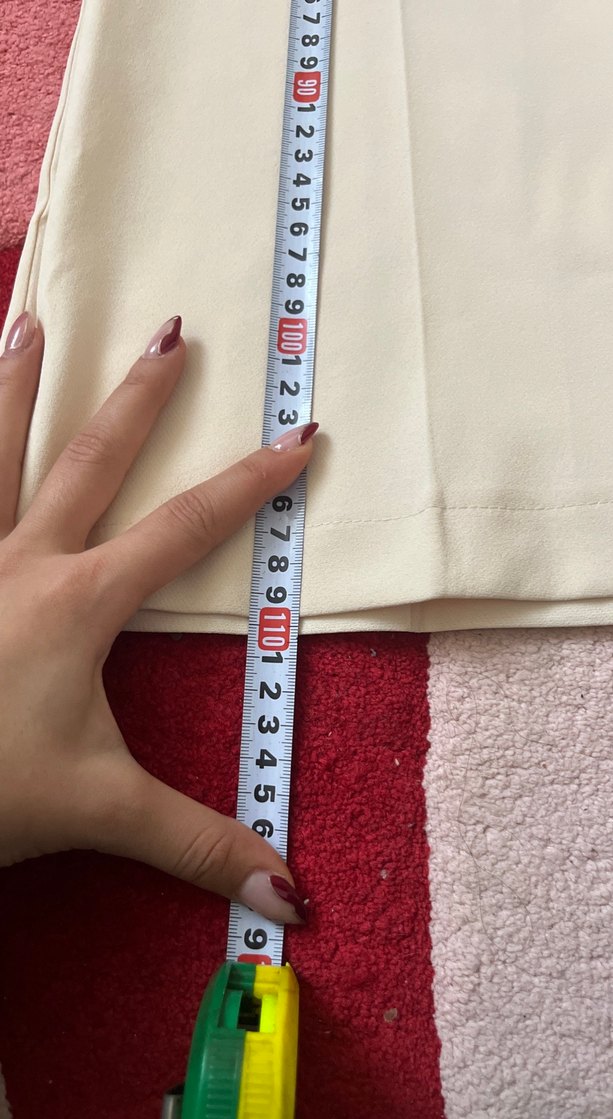 Bej Kadın Kumaş Pantolon - Görsel 3