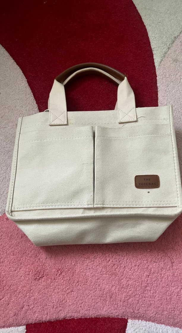 Beyaz Minimalist Günlük Kadın Çantası - Görsel 3