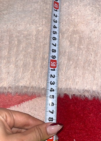 Kadın Beyaz Triko Uzun Kollu Kazak - Görsel 3