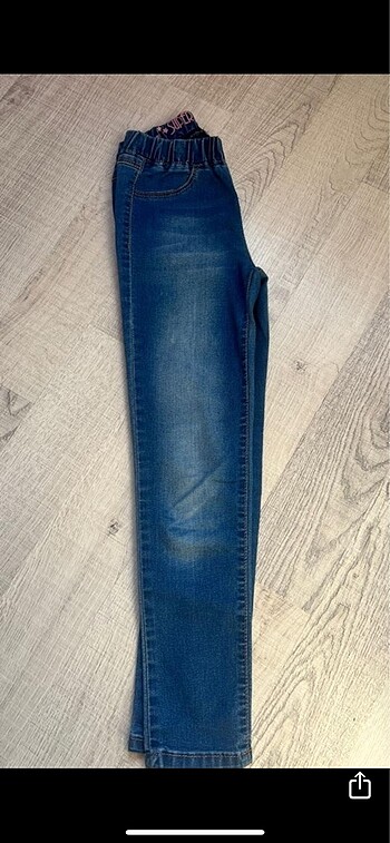 6 Yaş Beden lacivert Renk Çocuk jean