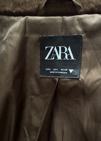 Kahverengi Midi Suni Kürk Ceket - Görsel 2