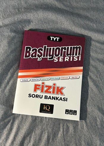 TYT Fizik Soru Bankası Başlıyorum Serisi