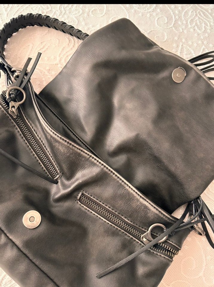 Zara ribbon bag kurdeleli çanta - Görsel 3