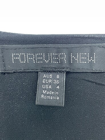36 Beden siyah Renk Forever New Kısa Elbise %70 İndirimli.