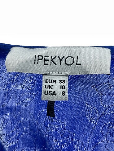 38 Beden mavi Renk ipekyol Kısa Elbise %70 İndirimli.