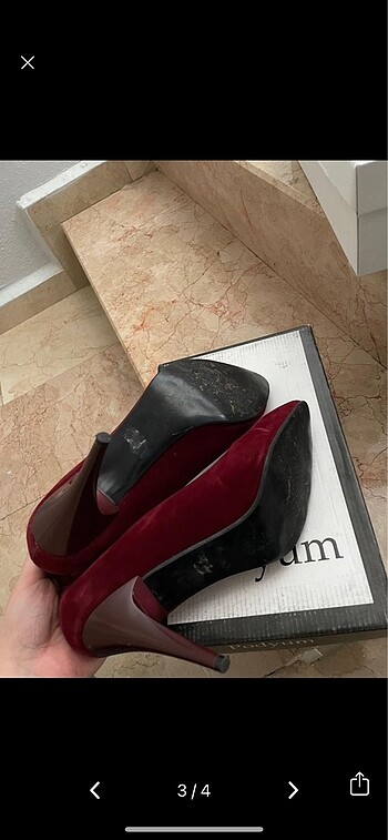 40 Beden bordo stiletto