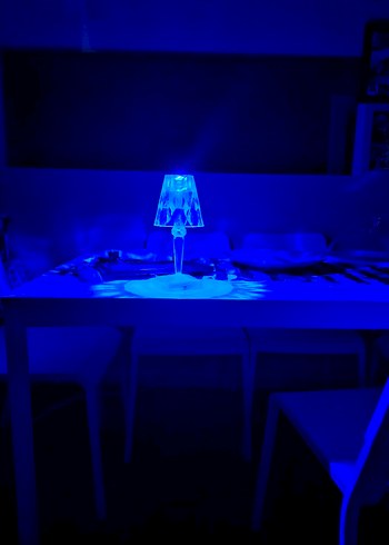 Dokunmatik RGB LED Masa Lambası Kumandalı - Görsel 6