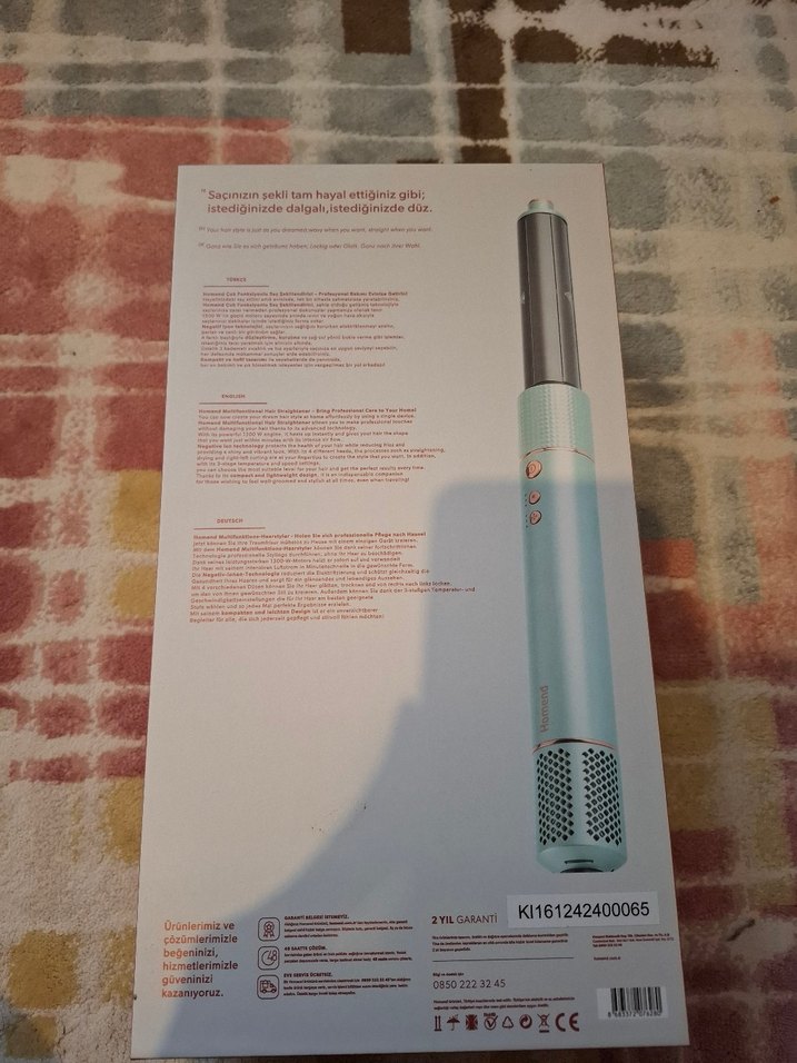 Homend 4606H Saç Kurutma ve Şekillendirme Seti - Görsel 3
