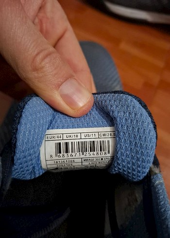 Gri Spor Ayakkabı Velcro Bağcıklı - Görsel 2