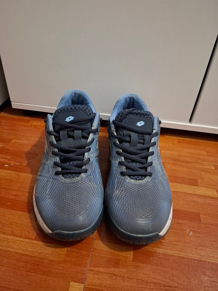 Gri Spor Ayakkabı Velcro Bağcıklı - Görsel 4