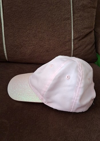 Pembe Parlak Çocuk Şapkası - Görsel 3