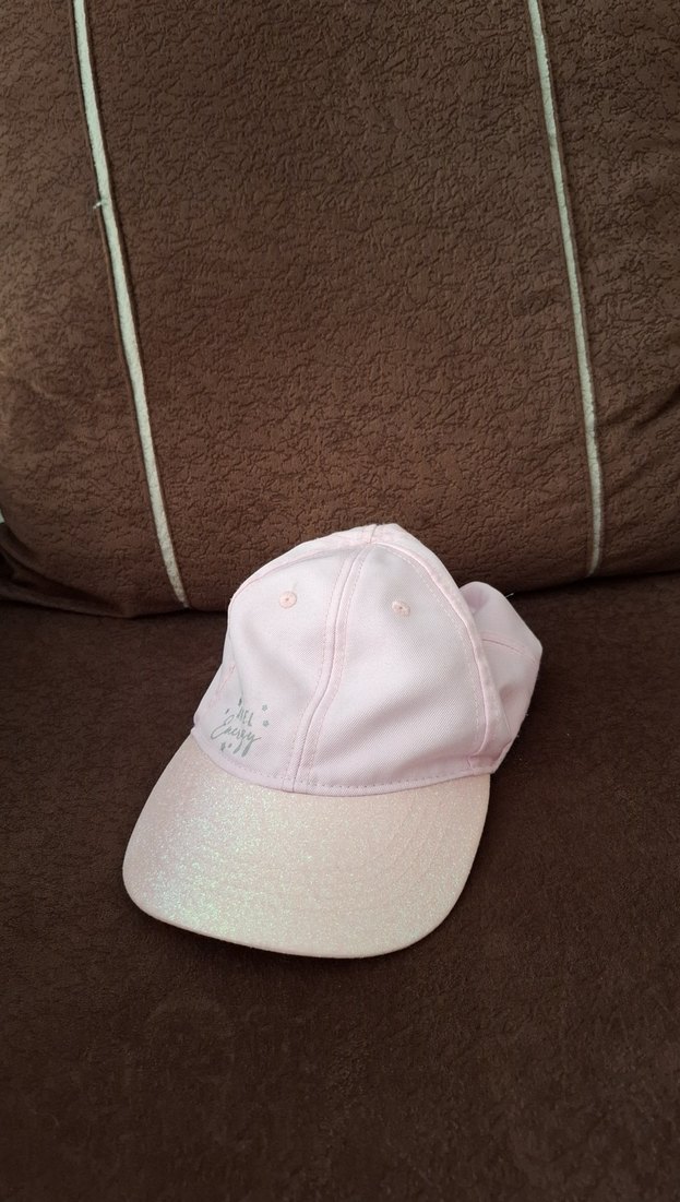 Pembe Parlak Çocuk Şapkası - Görsel 2