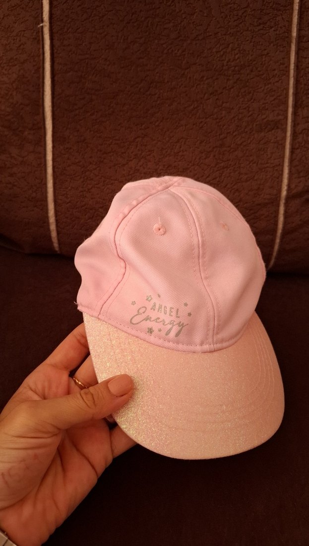 Pembe Parlak Çocuk Şapkası - Görsel 5