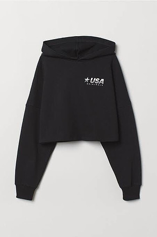 l Beden siyah Renk H&M Sweatshirt 