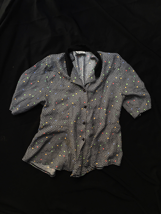 m Beden Vintage gomlek