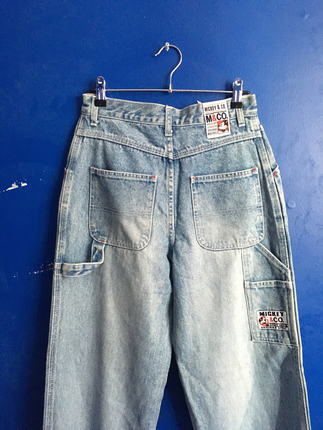 m Beden mavi Renk Mom jeans