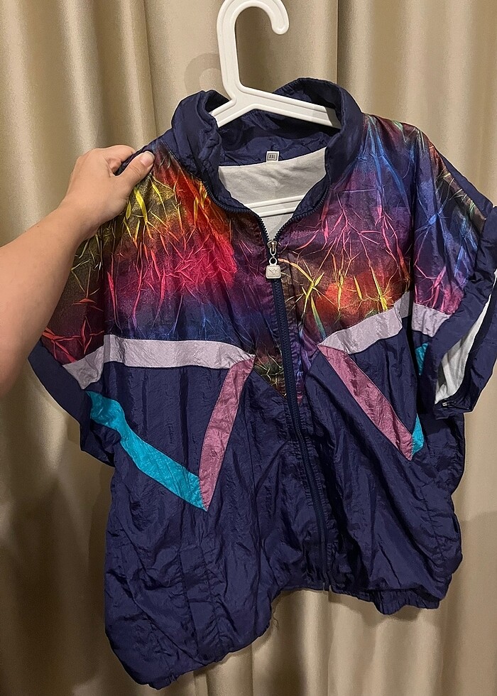 Vintage windbreaker ruzgarlik - Görsel 2