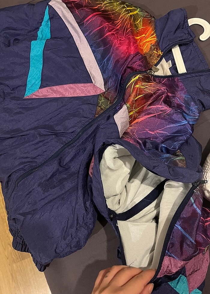 Vintage windbreaker ruzgarlik - Görsel 4