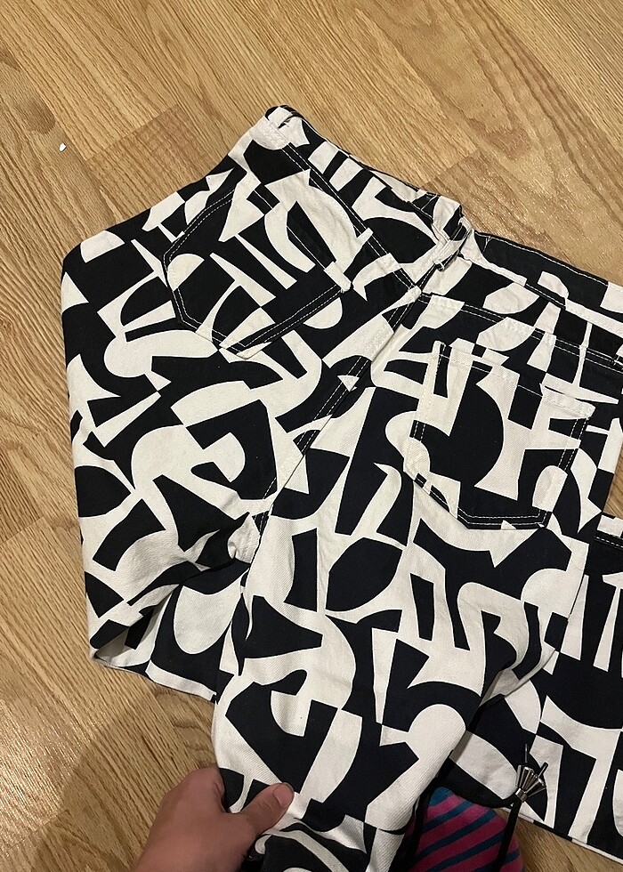 Desenli pantolon - Görsel 3